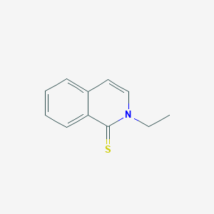 molecular formula C11H11NS B12037693 2-Ethylisoquinoline-1-thione 