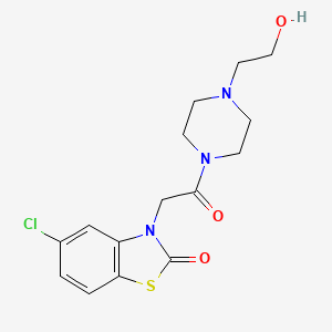 molecular formula C15H18ClN3O3S B1203770 Tiaramide CAS No. 32527-55-2