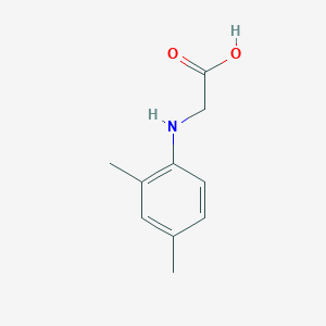 molecular formula C10H13NO2 B12037744 2-((2,4-Dimethylphenyl)amino)acetic acid 