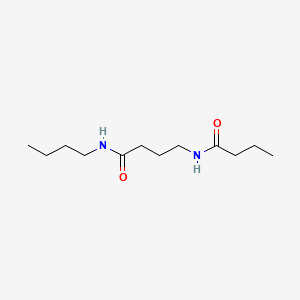 molecular formula C12H24N2O2 B1203781 4,9-Dioxo-5,10-diazatetradecane CAS No. 82023-70-9