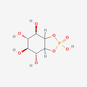 molecular formula C6H11O8P B1203785 1D-肌醇1,2-环磷酸 CAS No. 43119-57-9