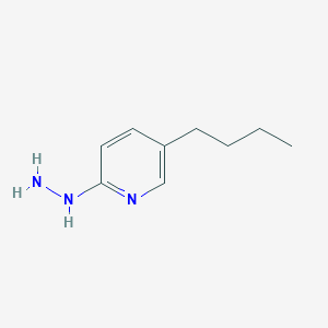 2-Hydrazino-5-n-butylpyridine