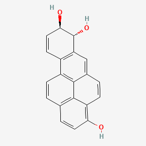 3-Hydroxy-7,8-dihydro-7,8-dihydroxybenzo(a)pyrene