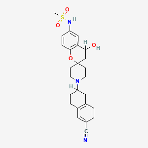 molecular formula C25H29N3O4S B1203801 Arrhythmic-Targeting Compound 1 