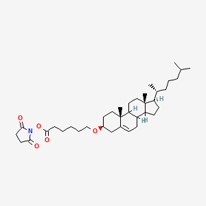 molecular formula C37H59NO5 B1203802 Cholesteryl ether ester CAS No. 103003-22-1