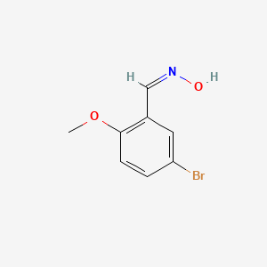 molecular formula C8H8BrNO2 B12038141 5-Bromo-2-methoxybenzaldehyde oxime 