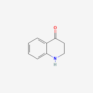 molecular formula C9H9NO B1203819 2,3-二氢-1H-喹啉-4-酮 CAS No. 4295-36-7