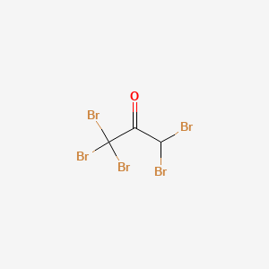 molecular formula C3HBr5O B1203828 Pentabromoacetone CAS No. 79-49-2