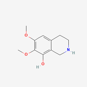 molecular formula C11H15NO3 B1203834 Anhalamine CAS No. 643-60-7