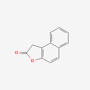 molecular formula C12H8O2 B1203841 Naphtho[2,1-b]furan-2(1H)-one CAS No. 4352-63-0