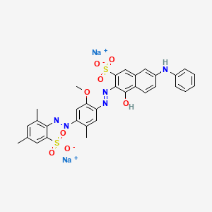 molecular formula C32H27N5Na2O8S2 B1203842 Direct Violet 51 CAS No. 5489-77-0