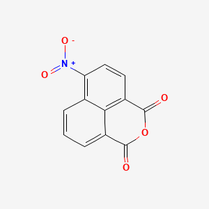 molecular formula C12H5NO5 B1203843 4-Nitro-1,8-naphthalic anhydride CAS No. 6642-29-1