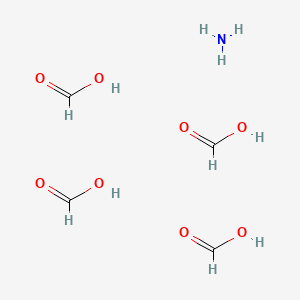 molecular formula C4H11NO8 B1203870 Ammonium tetraformate CAS No. 70179-79-2