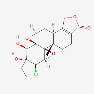 molecular formula C20H25ClO6 B1203874 TripChlorolide CAS No. 132368-08-2