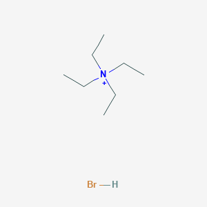 molecular formula C8H21BrN+ B12038854 tetraethylazanium;hydrobromide 