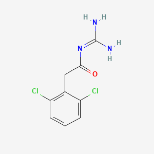 molecular formula C9H9Cl2N3O B1203898 Guanfacine CAS No. 29110-47-2