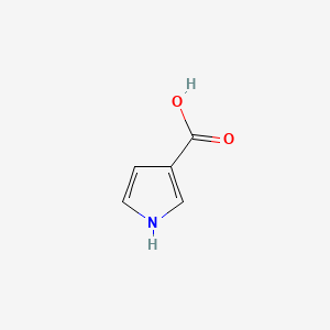 molecular formula C5H5NO2 B1203913 Pyrrole-3-carboxylic acid CAS No. 931-03-3