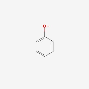 molecular formula C6H5O- B1203915 Phenolate CAS No. 3229-70-7