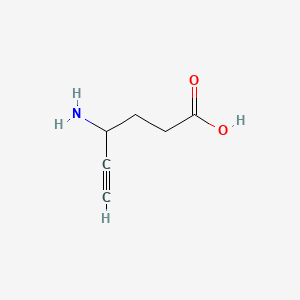 molecular formula C6H9NO2 B1203921 gamma-Acetylenic gaba CAS No. 57659-38-8