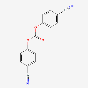 molecular formula C15H8N2O3 B12039251 Bis(4-cyanophenyl) carbonate CAS No. 86031-12-1