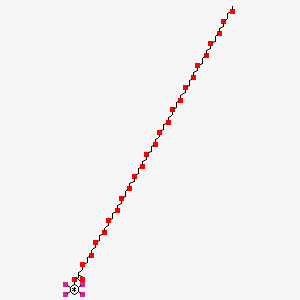 molecular formula C56H100F4O26 B12039273 m-dPEG(R)24-TFP ester 
