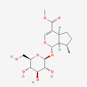 molecular formula C17H26O9 B1203946 7-Deoxyloganin CAS No. 26660-57-1