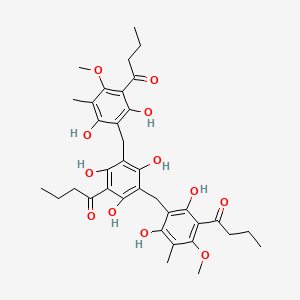 molecular formula C36H44O12 B1203952 Agrimol C CAS No. 55785-59-6