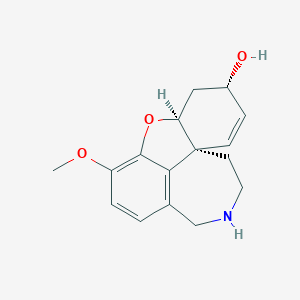 molecular formula C16H19NO3 B120396 Epinorgalanthamine CAS No. 156040-03-8