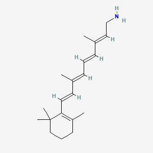 molecular formula C20H31N B1203960 Retinylamine CAS No. 43219-27-8