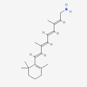 (2~{e},4~{e},6~{e},8~{e})-3,7-Dimethyl-9-(2,6,6-Trimethylcyclohexen-1-Yl)nona-2,4,6,8-Tetraen-1-Amine