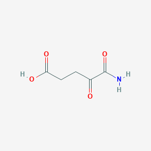 molecular formula C5H7NO4 B1203965 4-Oxoglutaramic acid 
