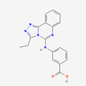 molecular formula C18H15N5O2 B12040021 BC8-15 