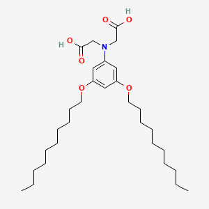 N-(Carboxymethyl)-N-(3,5-bis(decyloxy)-phenyl)glycine