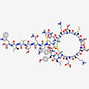 molecular formula C110H159N27O34S5 B12040259 Sarafotoxin S6b 