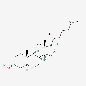 molecular formula C27H48O B1204030 Epidihydrocholesterin CAS No. 516-95-0