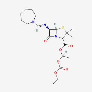 molecular formula C20H31N3O6S B1204032 Bacmecillinam CAS No. 50846-45-2