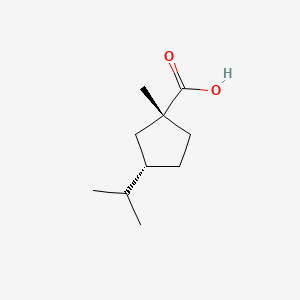 molecular formula C10H18O2 B1204037 Fencholic acid CAS No. 512-77-6