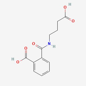2-((3-Carboxypropyl)carbamoyl)benzoic acid