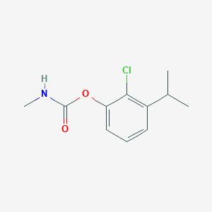Methylcarbamic acid 2-chloro-m-cumenyl ester