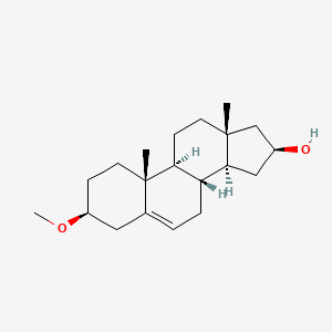 3beta-Methoxy-androst-5-en-16beta-ol