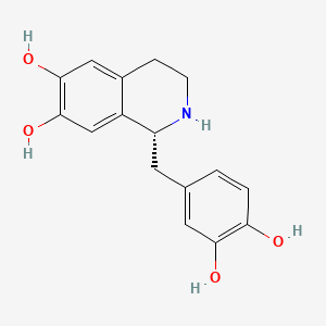 molecular formula C16H17NO4 B1204065 (R)-Norlaudanosoline 