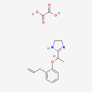 molecular formula C16H20N2O5 B12040690 Allyphenyline oxalate 