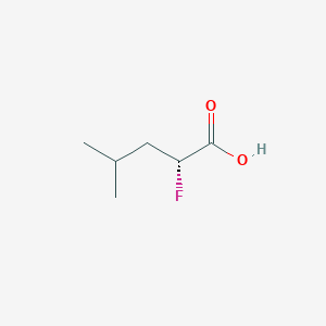molecular formula C6H11FO2 B12040704 (R)-2-fluoro-4-methylpentanoic acid 