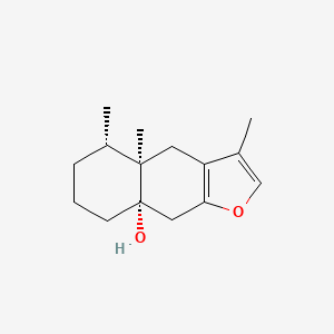 molecular formula C15H22O2 B1204071 Tetradymol CAS No. 52279-13-7