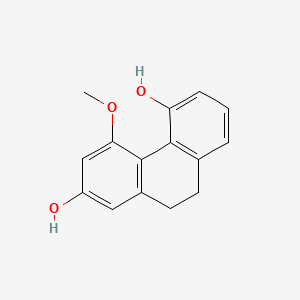 molecular formula C15H14O3 B1204073 Hircinol CAS No. 41060-05-3