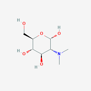 alpha-D-Glucopyranose, 2-deoxy-2-(dimethylamino)