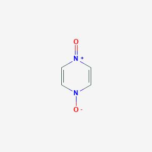 molecular formula C4H4N2O2 B1204096 Pyrazine, 1,4-dioxide CAS No. 2423-84-9