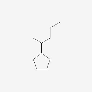 molecular formula C10H20 B1204097 (1-甲基丁基)环戊烷 