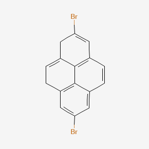 molecular formula C16H10Br2 B12041003 2,7-Dibromo-1,9-dihydropyrene CAS No. 1637781-28-2