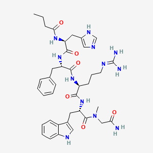 molecular formula C39H52N12O6 B12041064 Ro 27-3225 trifluoroacetate salt 